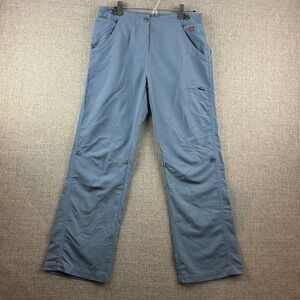Woolrich Pants Womens Medium Blue Tidal 1090 Nylon‎ Outdoor Lightweight Hiking